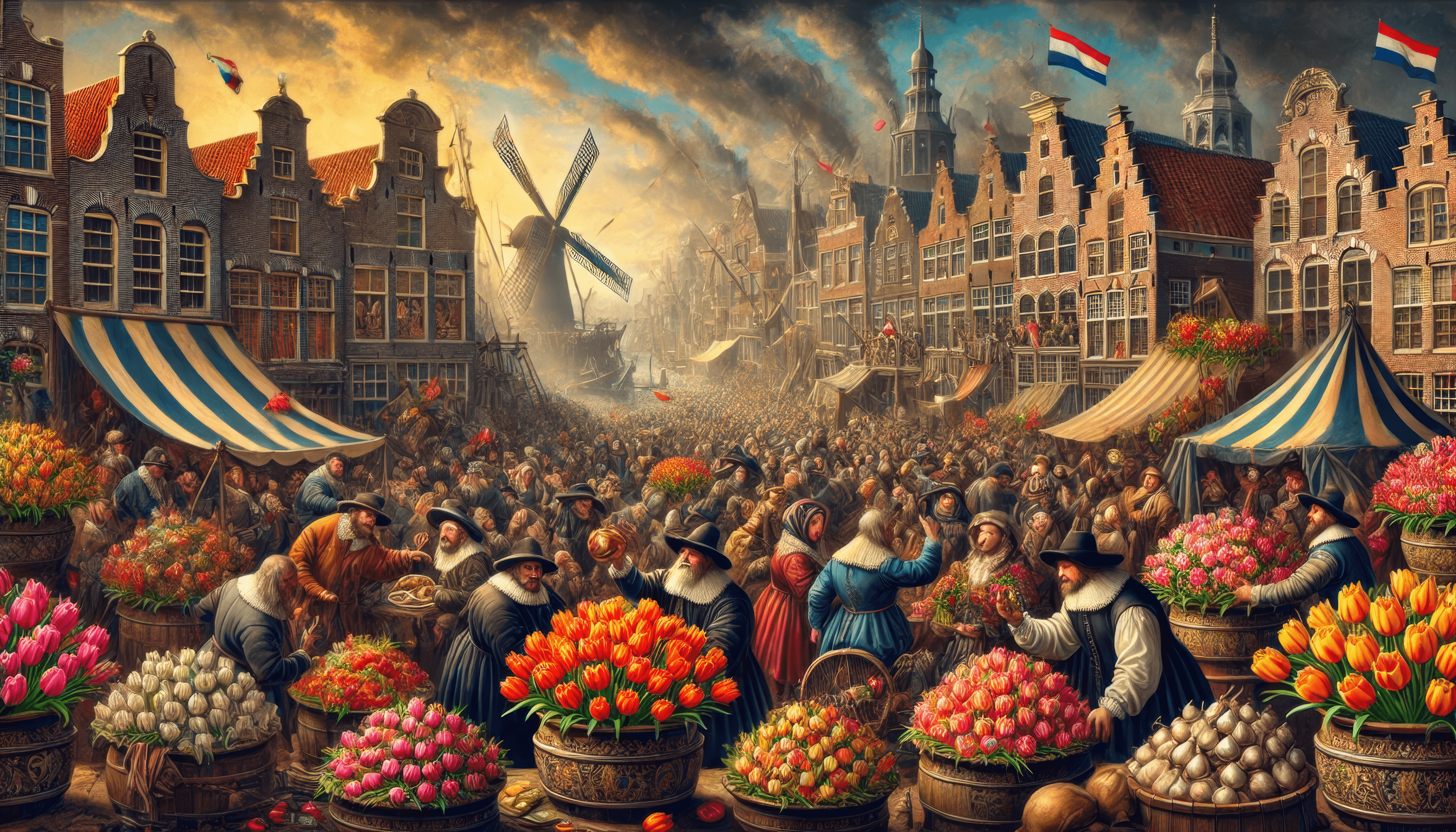 La Bolla dei Tulipani (1637): L&rsquo;ascesa e il crollo della prima bolla speculativa della storia