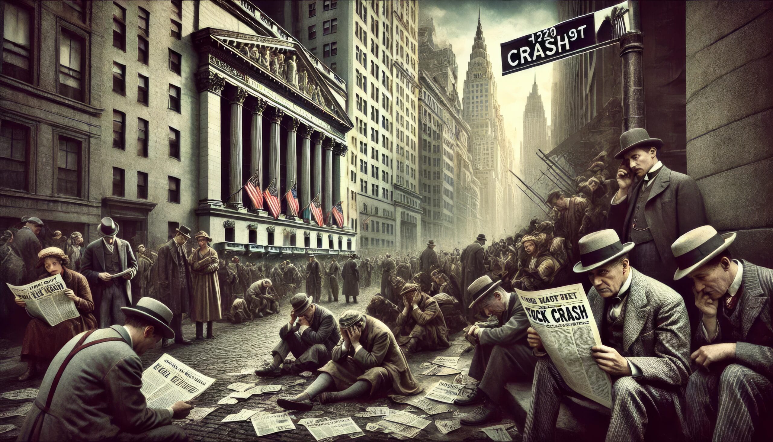 Il Crollo Finanziario della Grande Depressione del 1929: Impatti e Lezioni per il Futuro